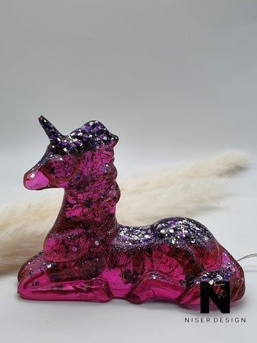 Einhorn Lampe lila - NISER DESIGN