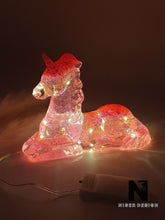 Lade das Bild in den Galerie-Viewer, Einhorn Lampe pink glitter - NISER DESIGN
