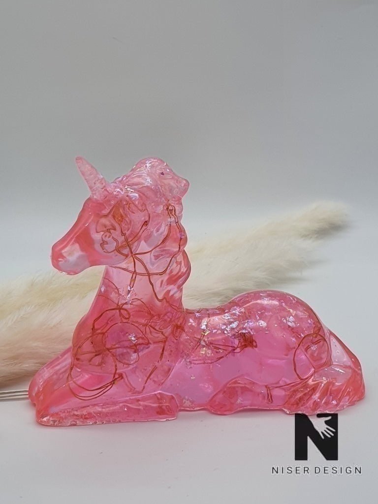 Einhorn Lampe rosa - NISER DESIGN