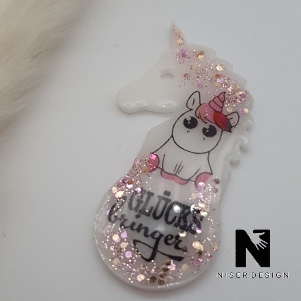 Einkaufswagenlöser EINHORN Glücksbringer Neu - NISER DESIGN