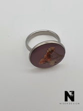 Lade das Bild in den Galerie-Viewer, Ring Fingerring EMILY Edelstahl verstellbar Neu - NISER DESIGN
