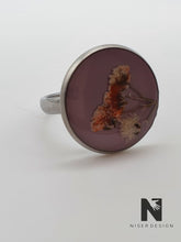 Lade das Bild in den Galerie-Viewer, Ring Fingerring EMILY Edelstahl verstellbar Neu - NISER DESIGN
