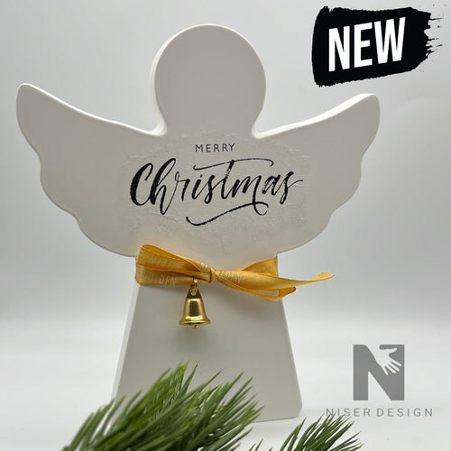 Weihnachtsengel Merry Christmas neu - NISER DESIGN